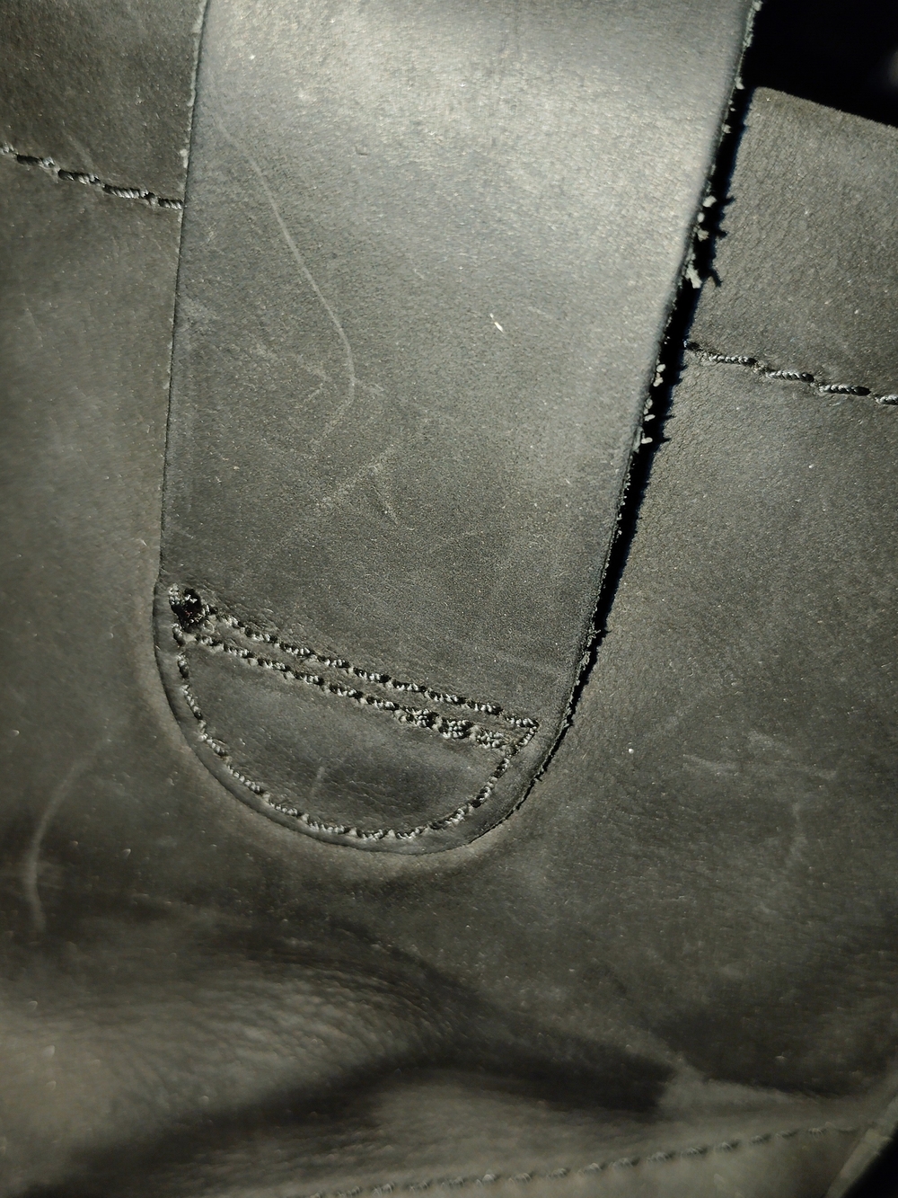Dr. Martens Black Boots Steel Toe Boots - Size 8 - Picture 9 of 9